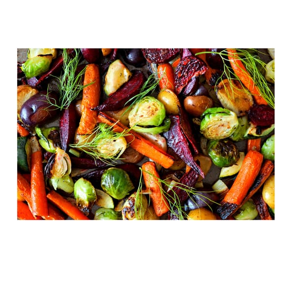 rainbow roast vegetables