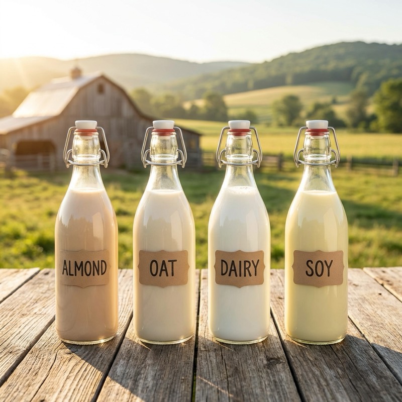 Which Milk? A Review Of Plant Vs Dairy Milks
