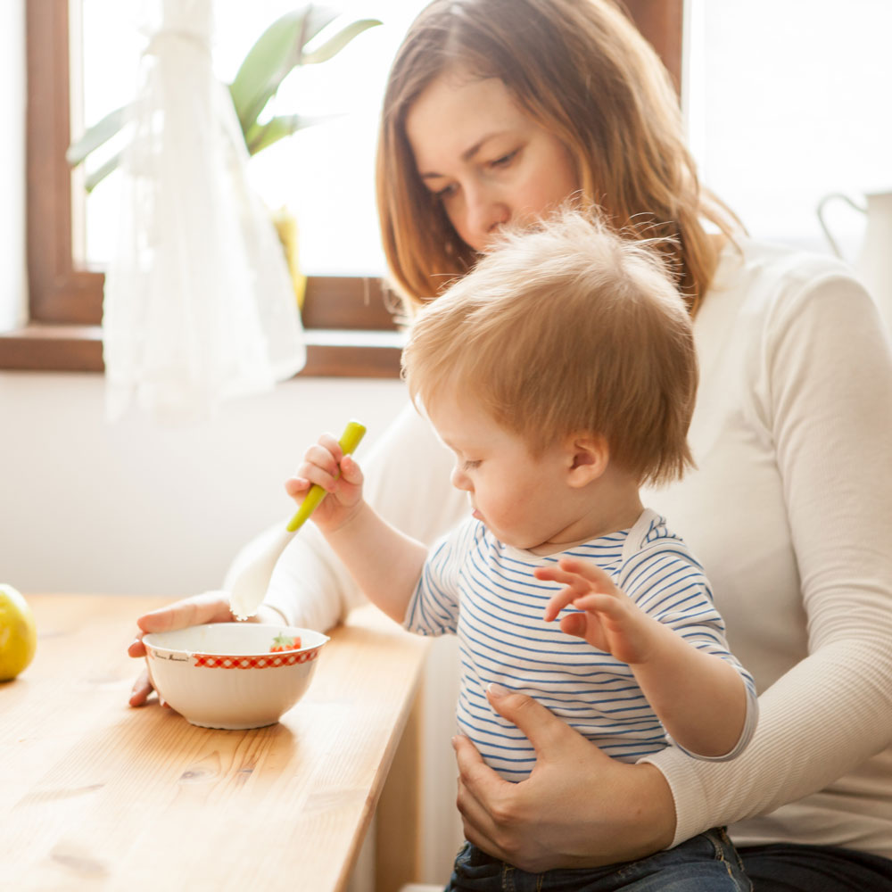 Mother and Son in the Kitchen - Paediatric Dietitian